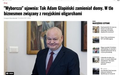 manager24.pl: Controversy over the exchange of real estate between Adam Glapiński and the Era 200 company